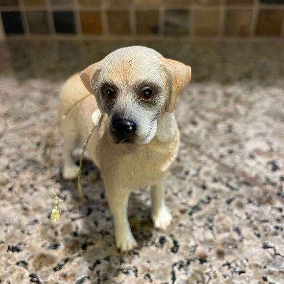 Yellow Lab Ceramic Ornament - Picture 2 of 10